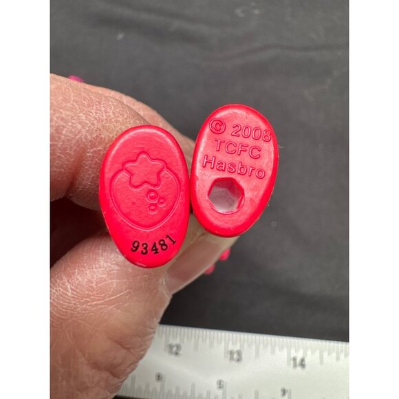 Strawberry Shortcake & Friends Mini Dolls 2008 TCFC Hasbro Green & Pink Outfits - Picture 4 of 11